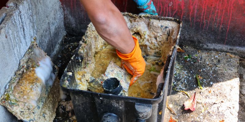 Como desentupir caixa de gordura em Belém